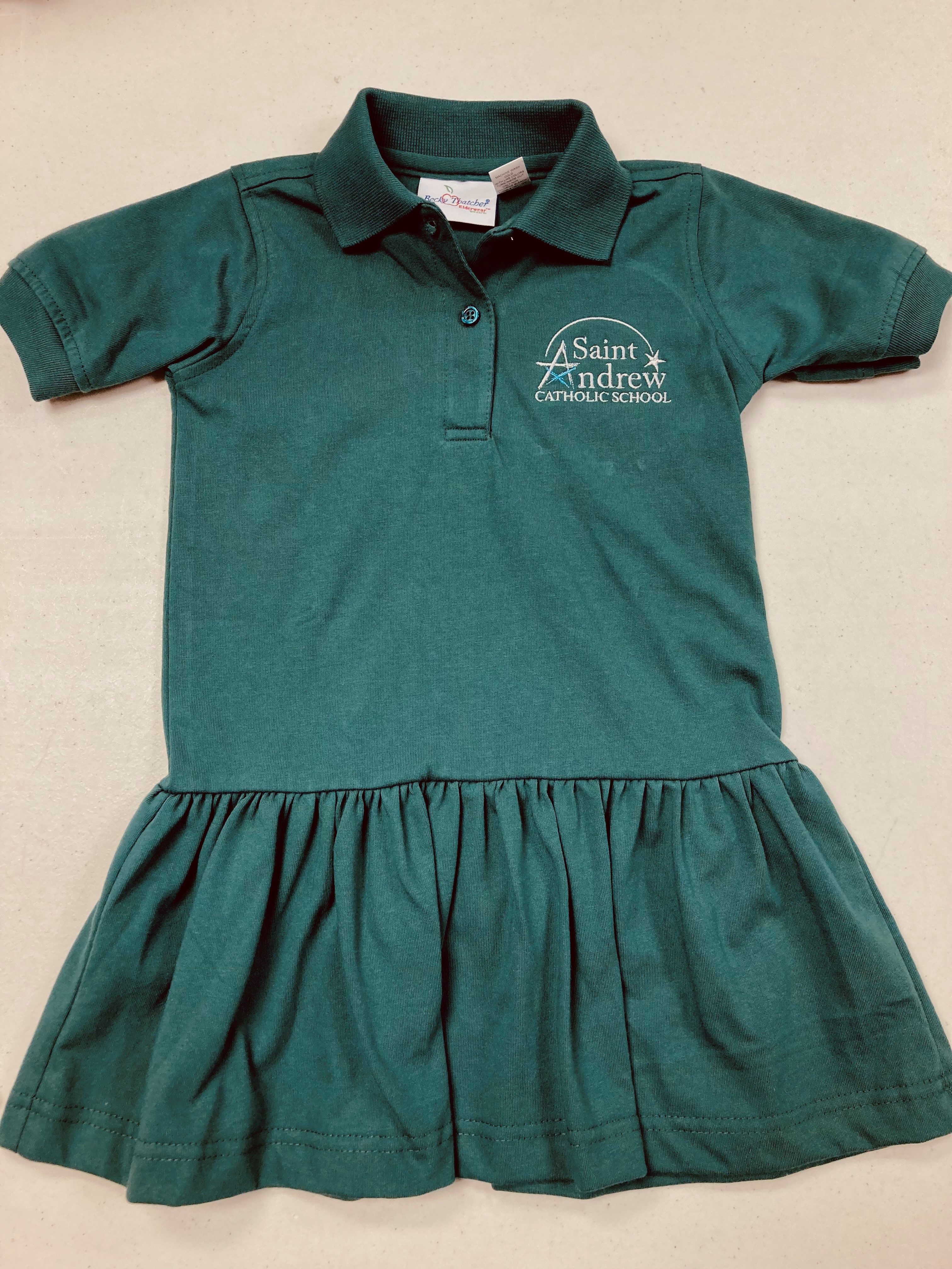 St Andrew Polo Dress(Prek3-Kindergarten)